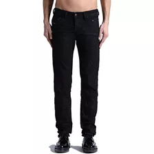 Jeans Diesel Hombre Negro Regular Fit