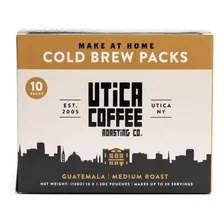 Utica Coffee Roasting Co.® Bolsas De Infusion Fria | 10 Unid
