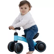 Bicicleta Sem Pedal De Equilibrio Infantil Buba Azul Menino