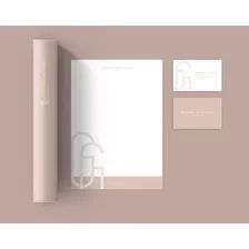 Kit Identidade Visual (logo + Papel Timbrado+ Cartão Visita)