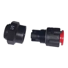 Acople Rápido Racor Tubo 3/8 Conector Racor Y Virola Tubo