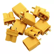 20 Pares Conectores Plug Xt30 Amass Amarelo