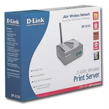 Wireless Print Server D-link Dp-311u 1-usb 802.11b
