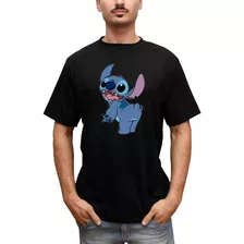 Camiseta Camisa Lilo E Stitch De Costa 90