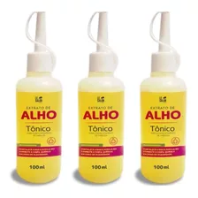 Kit Le Salon - Tônico Fortalecimento De Alho 3x100ml