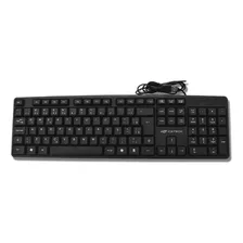 Teclado C3tech Abnt2 Anti-respingo Kb-15bk Idioma Português Brasil Cor De Teclado Preto