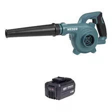 Soprador De Folhas Wesco Ws2942 + 1 Bateria 4ah 18v S/carreg