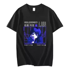 Camisa Camiseta Serial Experiments Lain Iwakura Cyberpunk