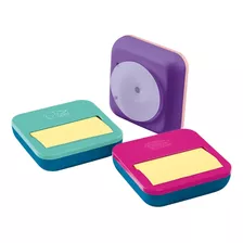 Post-it Sticky Note Dispenser, Assorted Colors