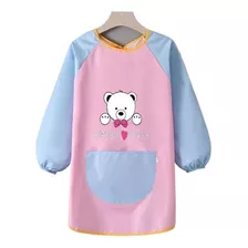 Delantal De Pintura Impermeable Blusa De Arte Para Niños