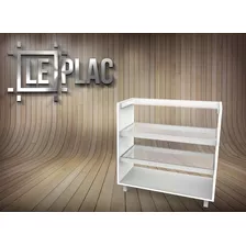 Mueble Mostrador Vitrina 1 Mt Leplac