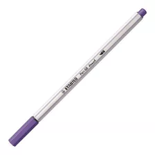 Caneta Pincel Stabilo Pen 68 Brush Violeta Lettering 568/55