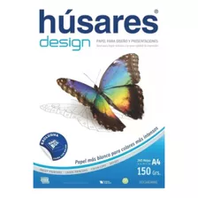 Húsares 16267 Resma Design A4 150 Grs. X240