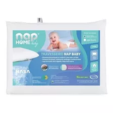 Travesseiro Nasa Nap Baby Recém-nascido Viscoelástico Cor Branco