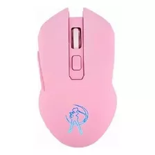 Mouse Inalambrico Recargable Sailor Moon Rosa Raton Pc Ergo