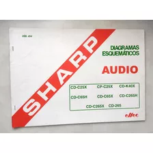 Esquemario Antigo Sharp Audio Vários Modelos