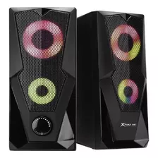 Parlante Gamer Pc Musica Juego Xtrike Me Rgb Calidad