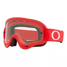 Oakley O-frame Mx Moto Rojo Con Transparente