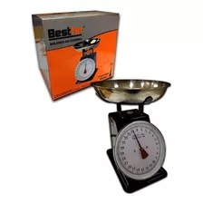 Balança De Cozinha Aço Inox Preta Até 25kg Bestfer