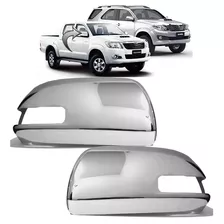 Par Capa Retrovisor Hilux Sw4 Srv 2012 2013 2014 15 Cromada