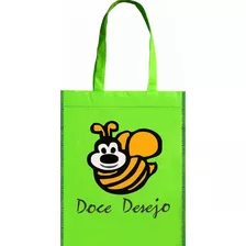 Sacolas De Tnt Ecobag Personalizada 500 Peças 30x40