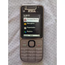 Celular Nokia C2-01 Plateado Con Negro 