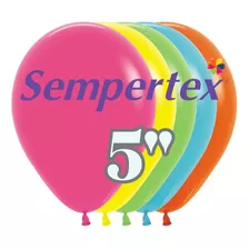 Globos Sempertex #5 C/50 Fashion / Pastel / Elige Color