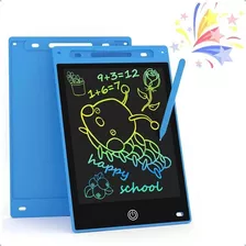 Lousa Mágica Lcd 10'' Polegadas Infantil P/ Desenhar Tablet Cor Azul