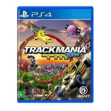 Jogo Ps4 Corrida Trackmania Turbo Mídia Física Novo Lacrado