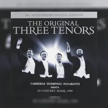 The Original Three Tenors Rome 1990 Cd Dvd Pavarotti Nuevo