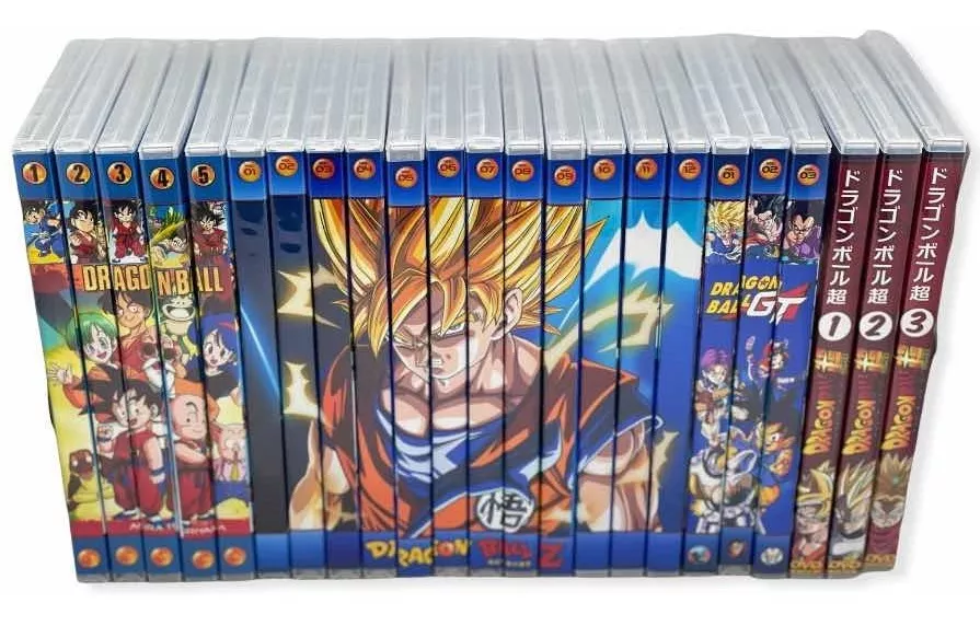 Dragon Ball, Dbz, Dbgt Y Dbsuper Serie Completa Latino Dvd