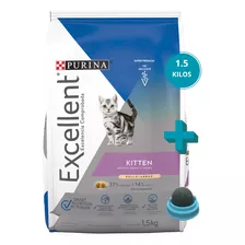 Croquetas Purina Excellent Kitten Gatito 1.5 Kg + Regalo