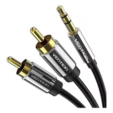 Cable Audio Spica 3.5 A Rca X 2 50 Centimetros Bcfbf Vention