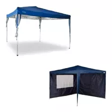 Barraca Praia Dobravel Tenda Gazebo 3x3m Chalesco + 2 Parede