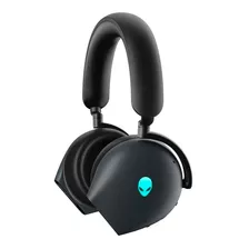 Headset Gamer Sem Fio Alienware Tri-mode Aw920h Dark Side Cor Preto