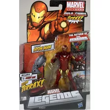 Extremis Iron Man Red Marvel Legends Universe Terrax Series