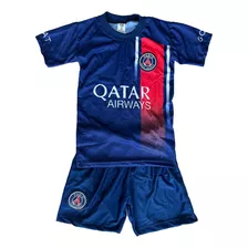 Camiseta + Short Manuel Ugarte Niño Psg Equipo