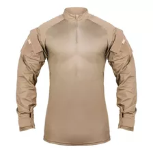 Combat Shirt Gangola Tática Ripstop Safo Military Tan