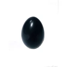 Yoni Egg De Obsidiana (ovo Yoni ) Sem Furo Pedra Natural