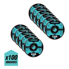 Disco De Corte 115x 0.8mm 100 Unidades Hierro-inox Amoladora