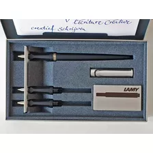 Kit Estilografo Pluma Caligrafia Lamy Joy Tapa Aluminio