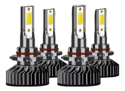 Kit Faros Luz Led H4 30000lm Para Chevrolet Haz Alta/baja