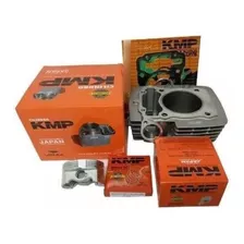 Kit Cilindro 190cc Cg Titan Fan Bros 150 Pistão Kmp Rm