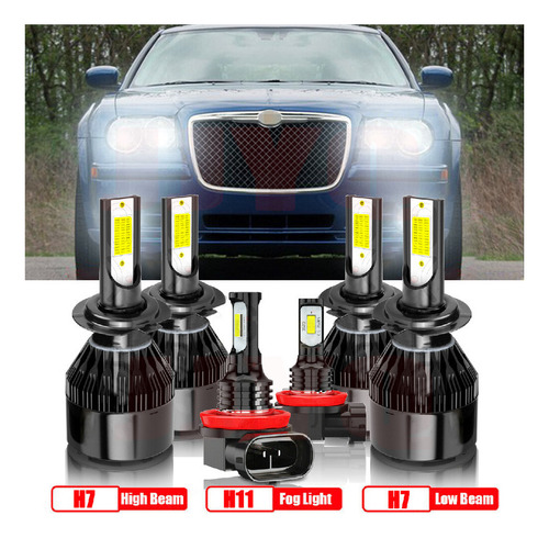 Kit De Faros Led H7 H11 For Chrysler Crossfire 2004-2008 Foto 2