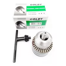 Mandril 13mm - 1/2 Polegada Com Rosca De 3/8 - Goldy - Full