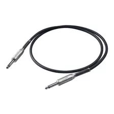 Cable Instrumento Proel Bulk100lu1 1metro 6.3mm Negro