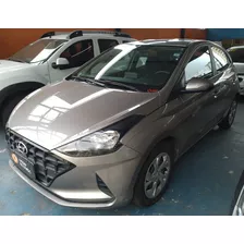 Hyundai Hb20 Hatch 1.0 12v 4p Flex Vision 2022 Prata 