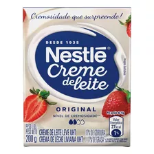 Creme De Leite Nestlé 200 Gr