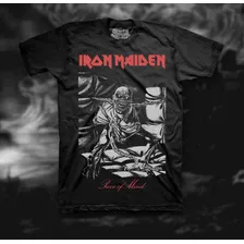 Iron Maidem- Black Metal - Tshirt