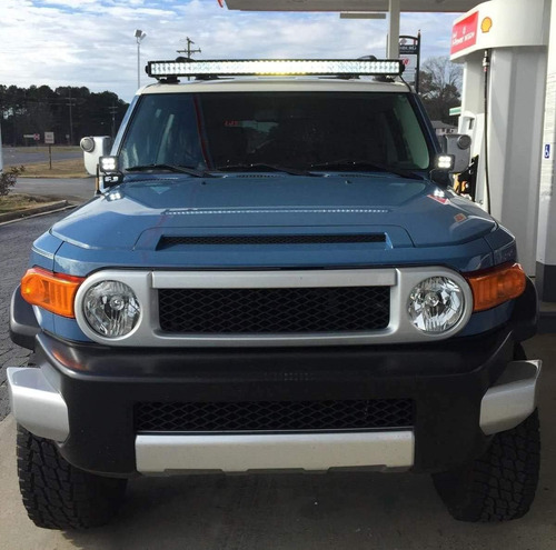 Parrilla Frontal Emblema Fj Toyota Cruiser 2008-2013 Con Luz Foto 2